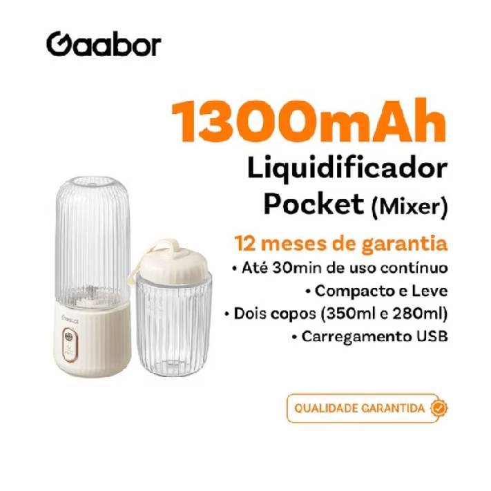 Liquidificador Pocket Gaabor