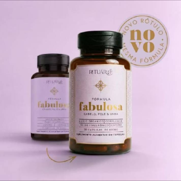 Fórmula Fabulosa (Silício Orgânico e Ácido Hialurônico)